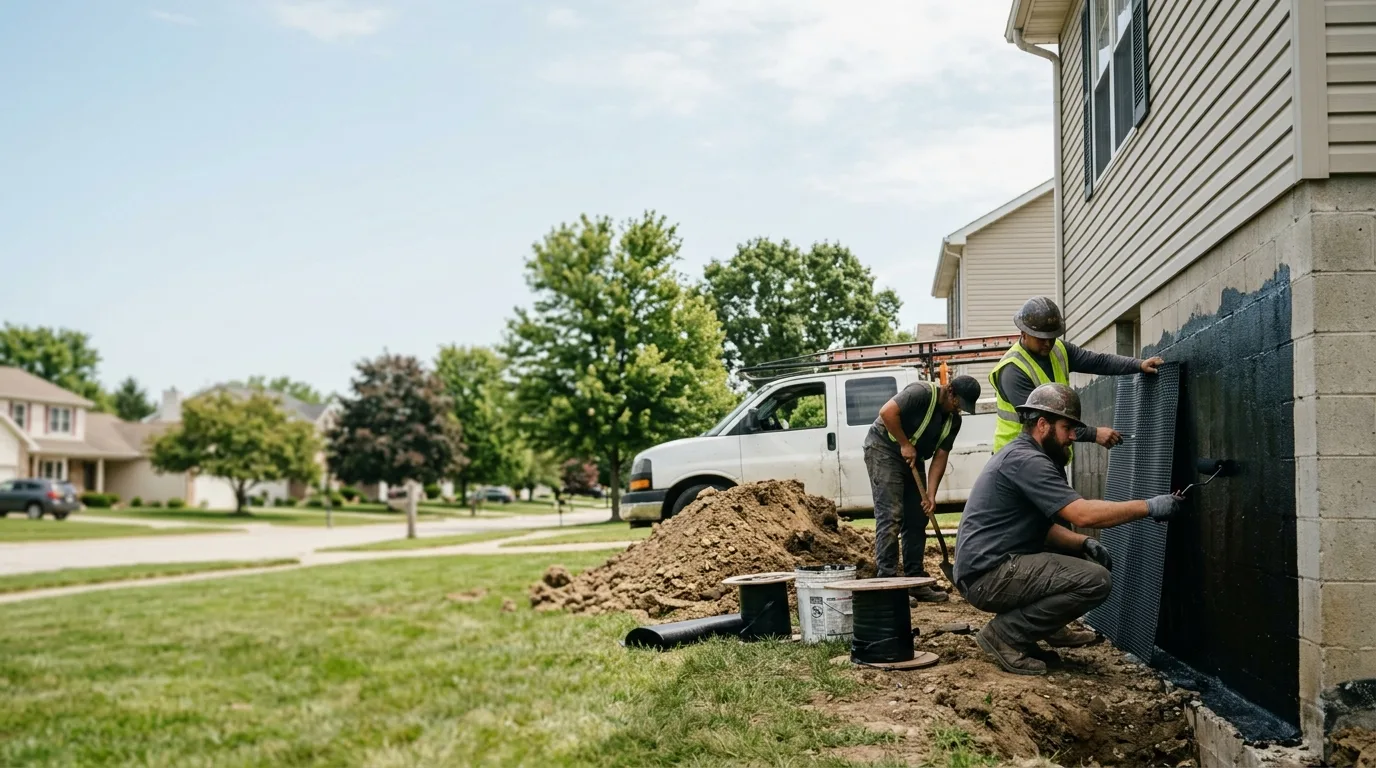 Basement Waterproofing in Bridgeport, MI near me